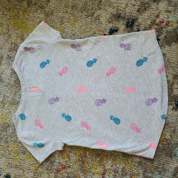 Girls Pineapple Tee-Shirt - Picture 2 of 3